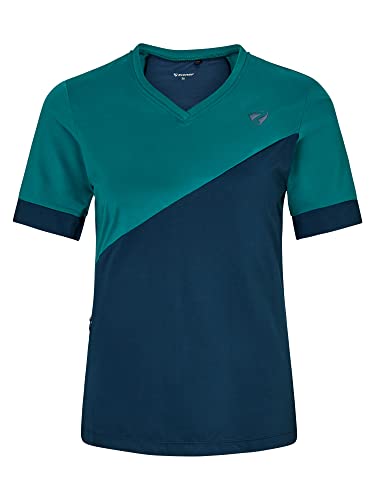 Ziener Damska koszulka funkcyjna Nahala – rower, outdoor, fitness, sport, oddychająca, szybkoschnąca, z krótkim rękawem (1 opakowanie)