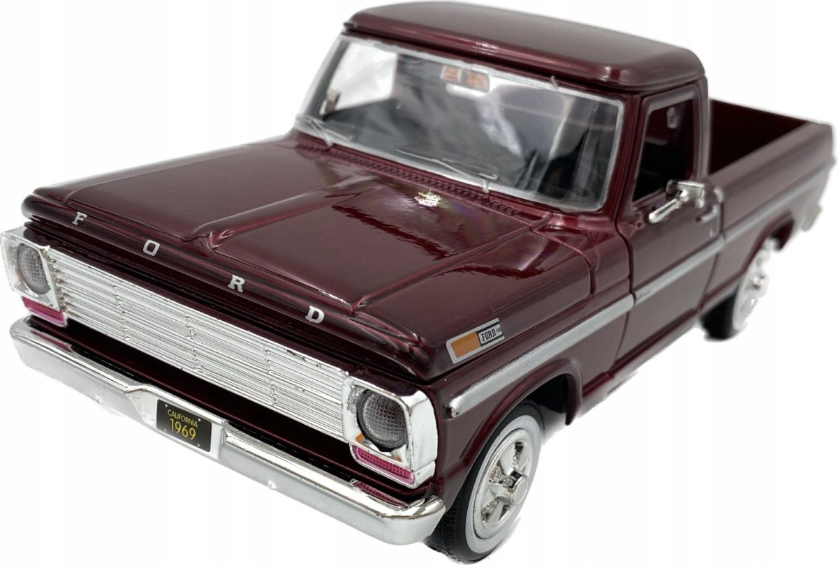 Motormax, Ford F-100 Pickup 1969 1:24 Motormax 79315