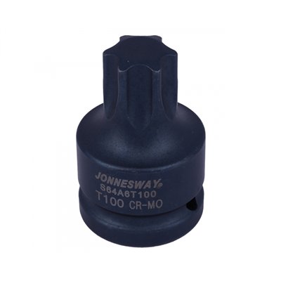 Bit udarowy TORX T80x60mm z nasadką 3/4