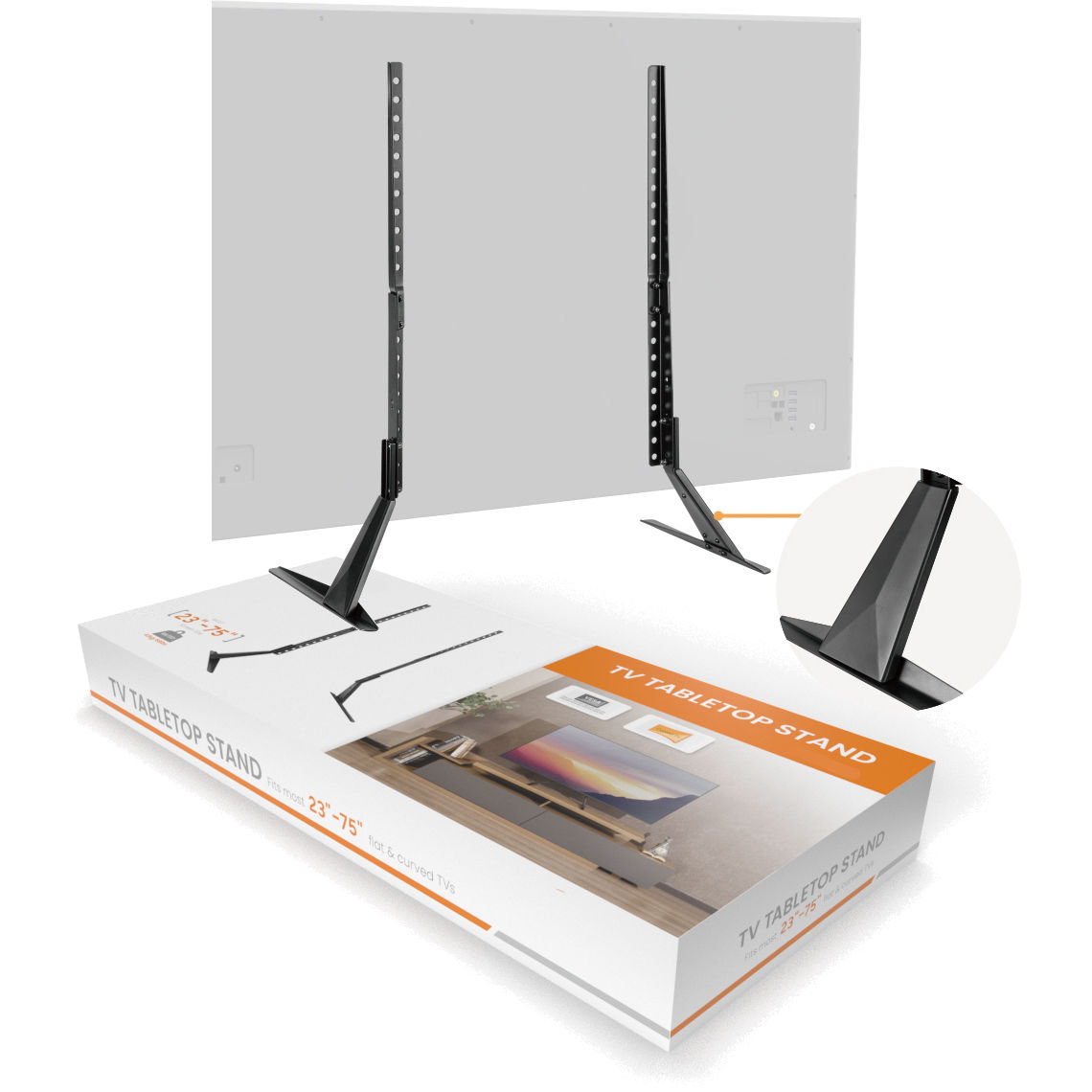 MOZOS TS2 stojak nogi do telewizora VESA 800x400 max