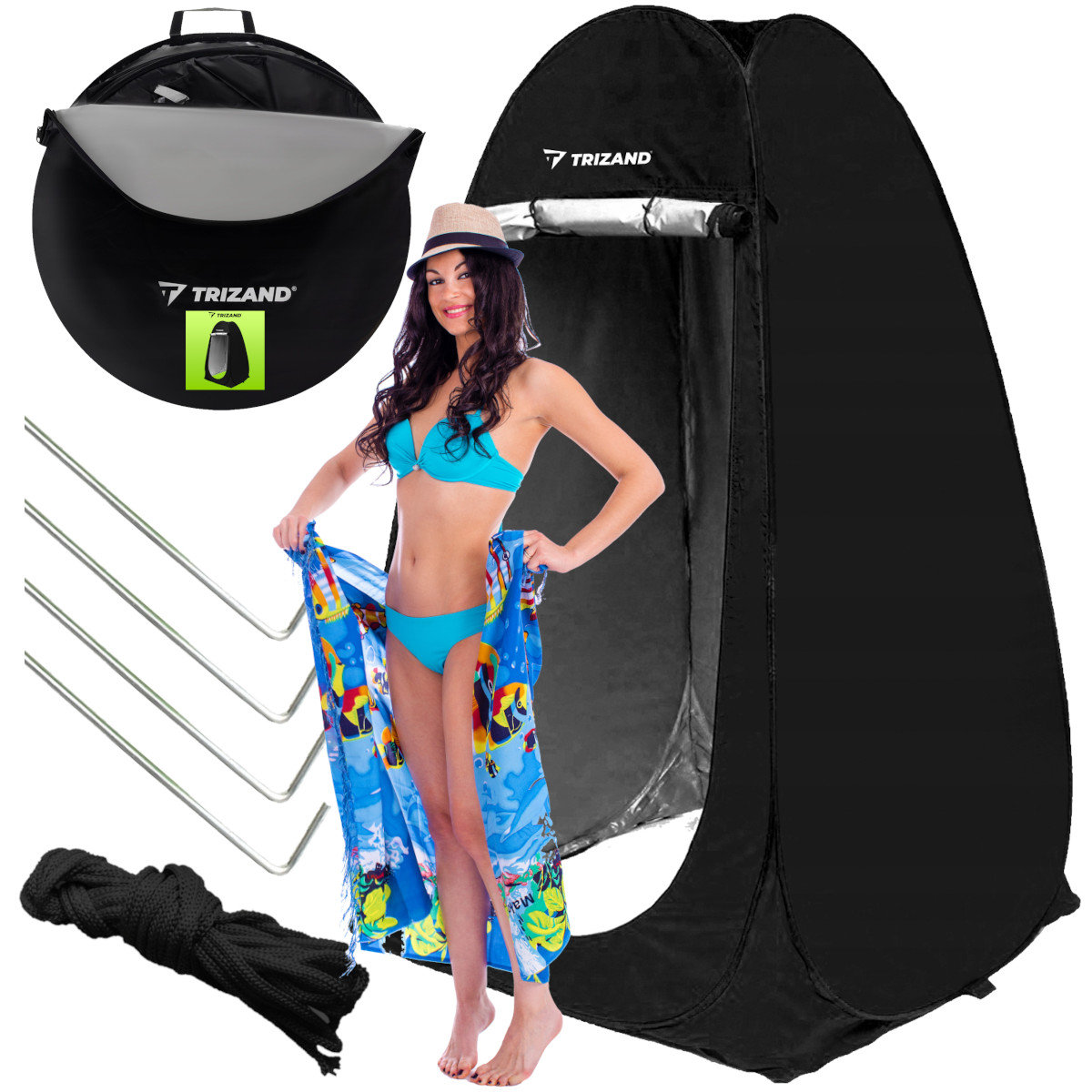 Namiot Plażowy Prysznic Przebieralnia Toaleta Wc K59C