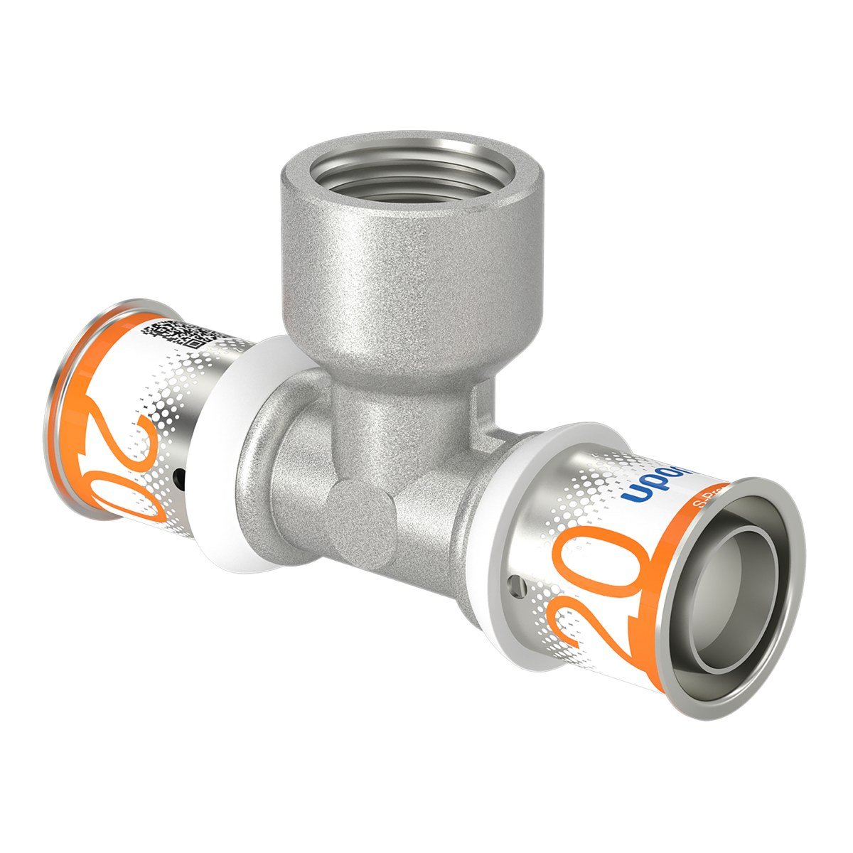 Uponor S-Press PLUS trójnik z gwintem wewn. 20-Rp1/2