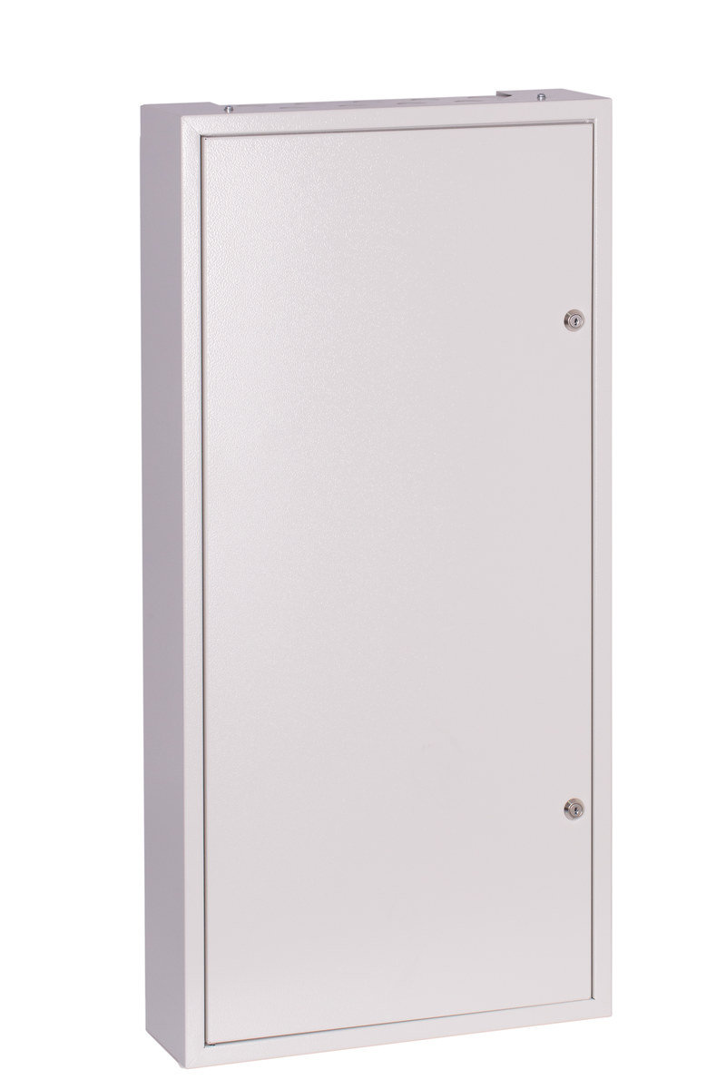 Sabaj System Rozdzielnica modułowa natynkowa 90 modułów IP30 440x905x132 Biała z zamkiem NRPSM 90 5X18 Z