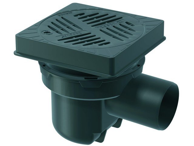 Wpust parkingowy Ecoguss poziomy DN100 KESSEL