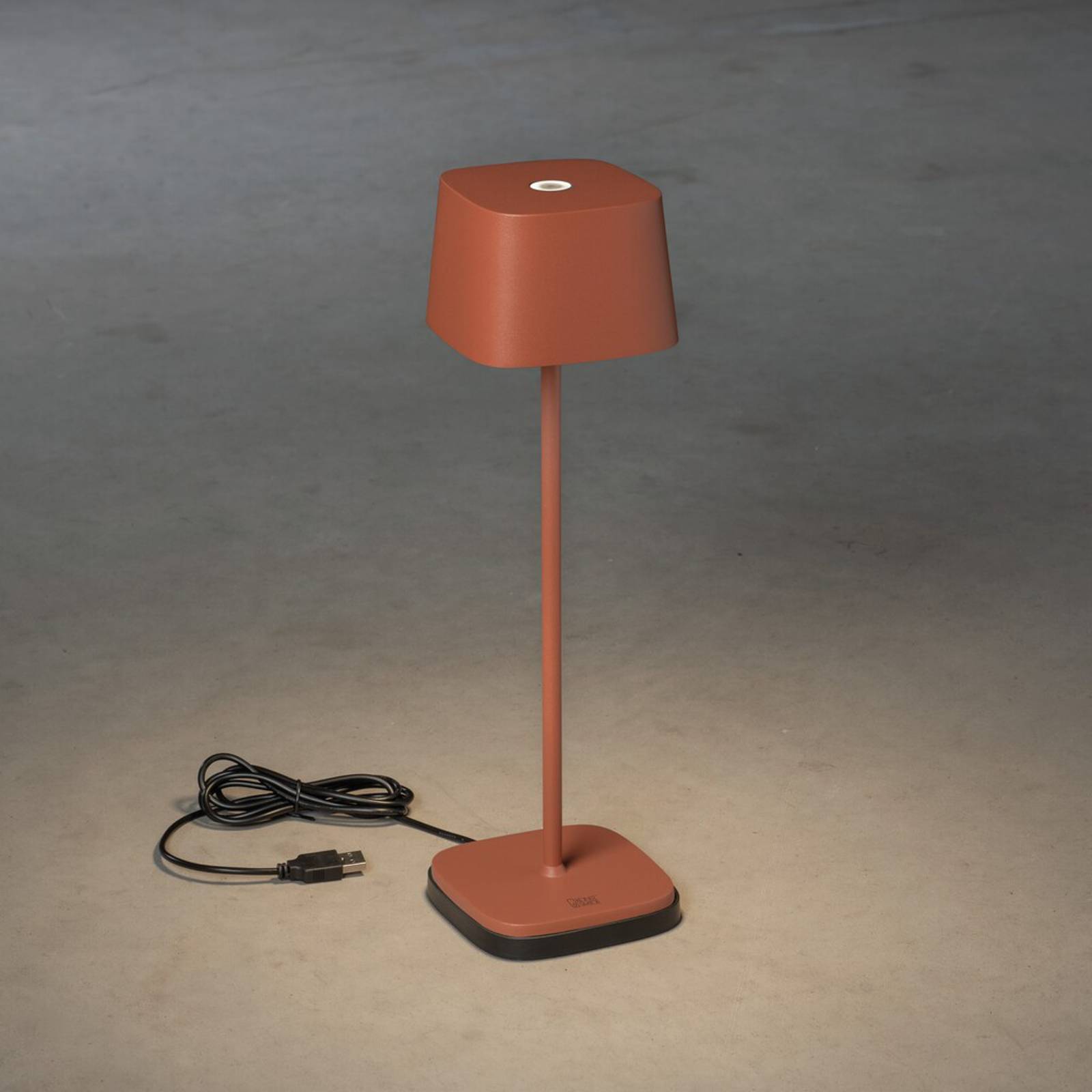 Konstsmide Lampa stołowa LED Capri zewnętrzna, akumulator