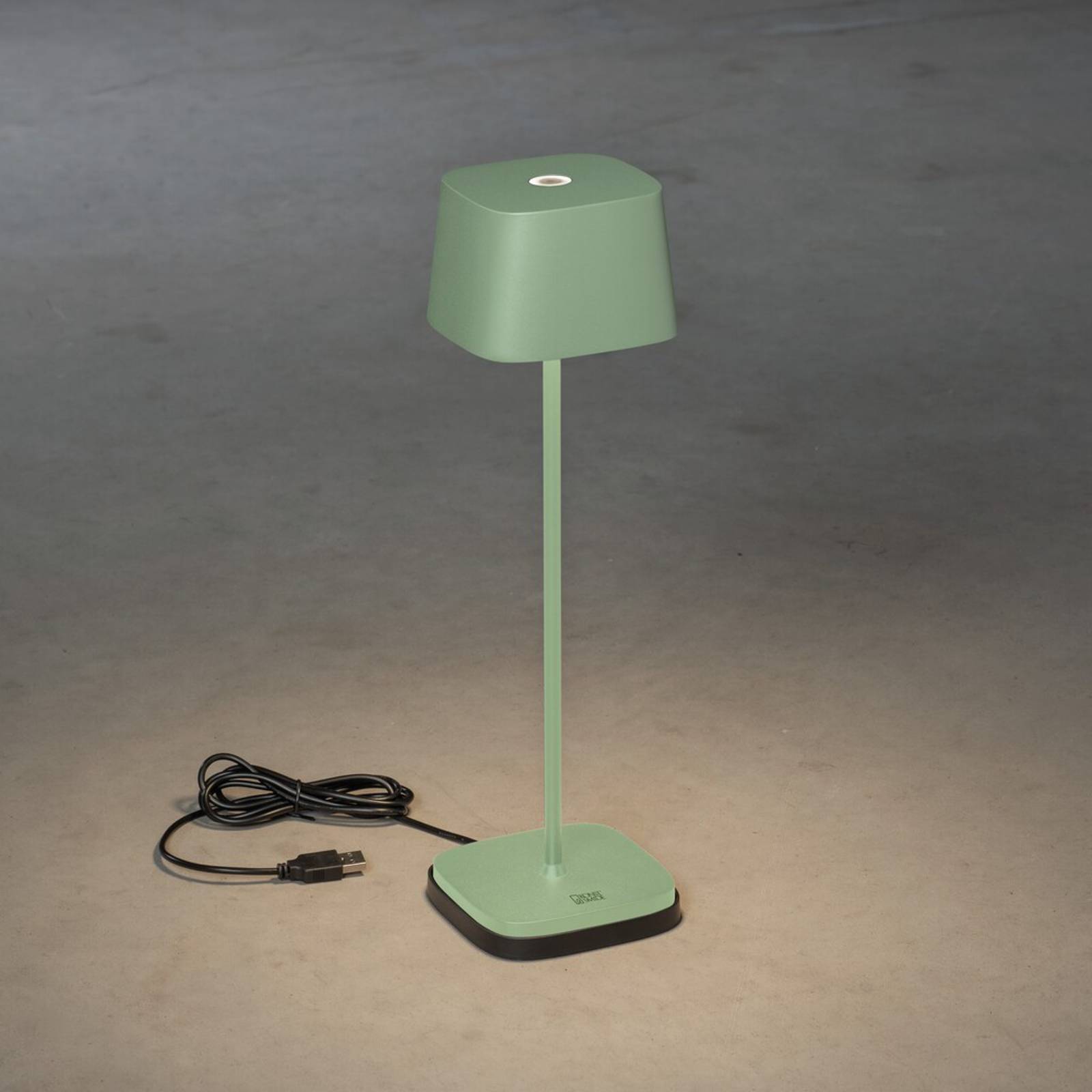 Konstsmide Lampa stołowa LED Capri zewnętrzna, akumulator