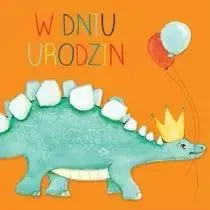 Karnet kwadrat CL4214_PO Urodziny Dinozaur - Clear Creations