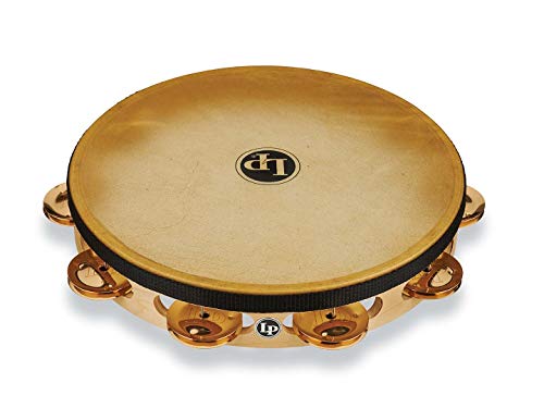 Latin Percussion Pro 10 tamburynów, brązu, jednorzędowa (LP383-BZ)
