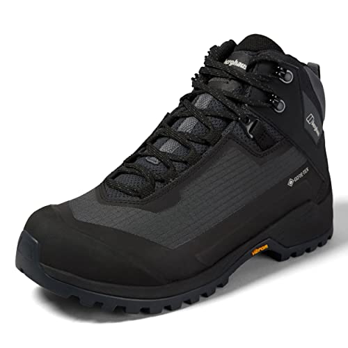Berghaus Damskie buty trekkingowe Deception Trail Gore-tex, Szary Czarny, 38.5 EU