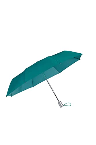 Samsonite Alu Drop S - Safe 3-częściowy parasol z automatycznym otwieraniem zamknięciem, 28,5 cm, turkusowy (turkusowy), turkusowy (turquoise), parasole