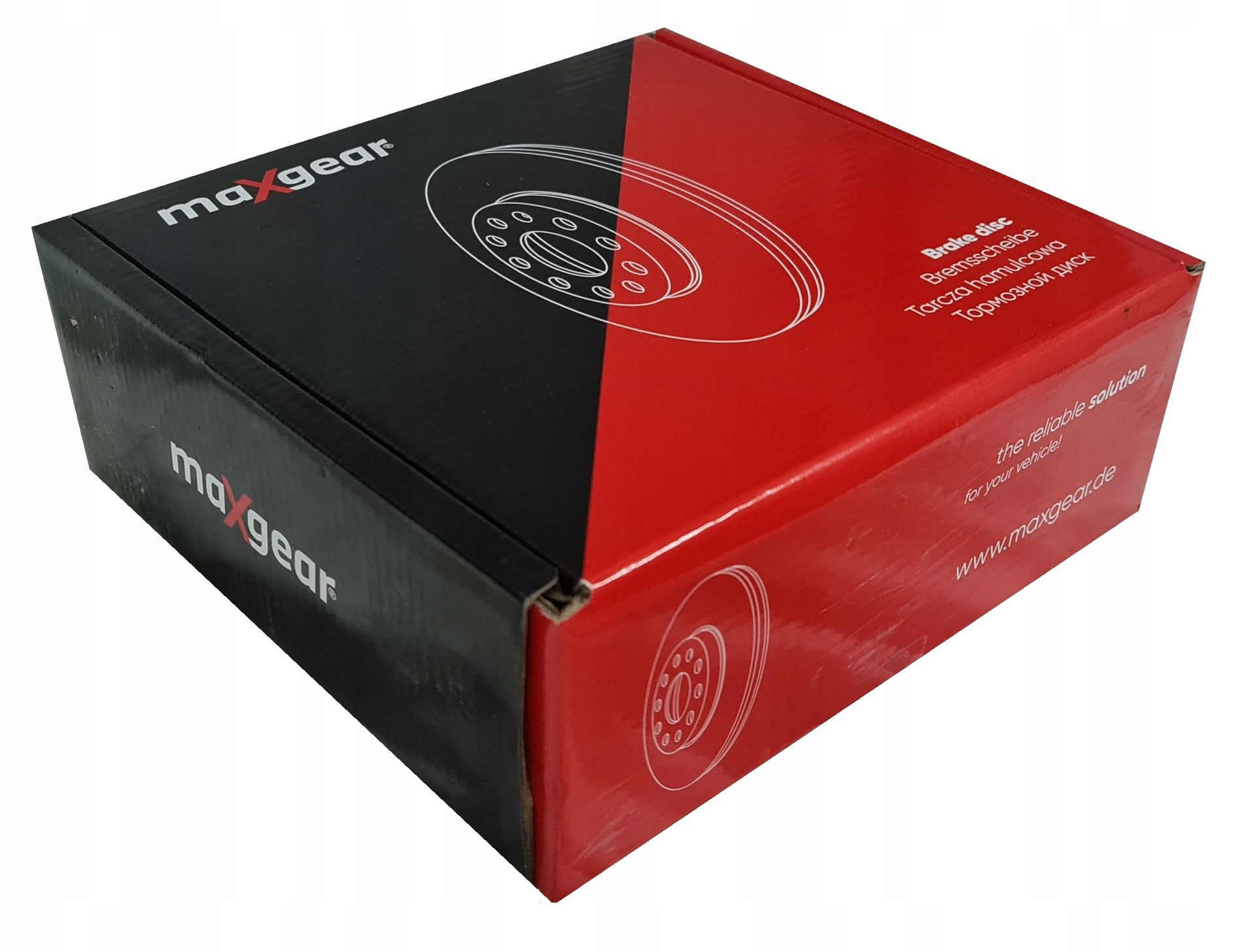 MAXGEAR Tarcza hamulcowa 19-0821
