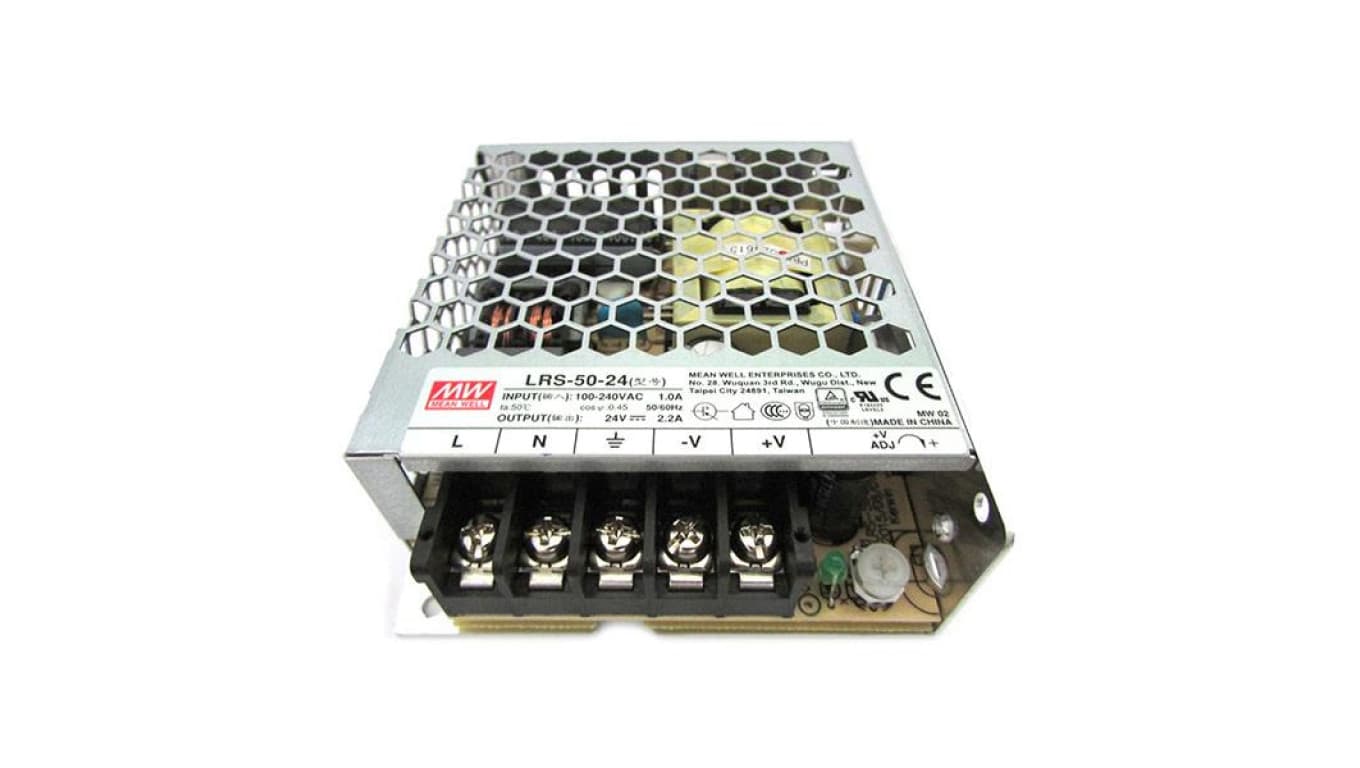 Mean Well ZASILACZ LED 50W 24V IP20 LUX02426