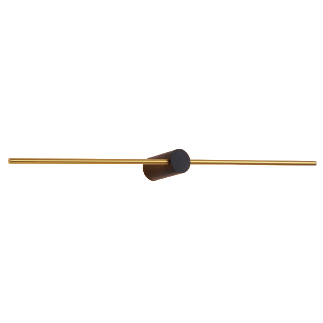 Ścienna lampa Wand 646701135 Elkim LED 10W 3000K spider złota czarna