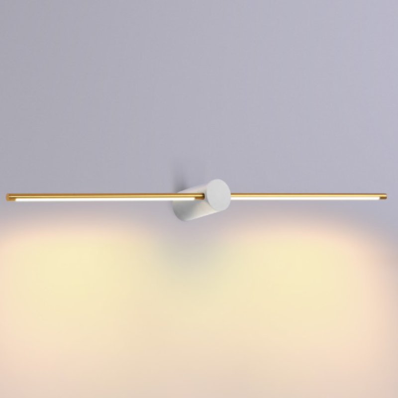 Kinkiet belka Wand 6467A1125 Elkim LED 10W 3000K sparo złoty biały