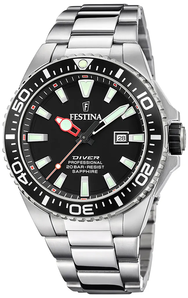 Zegarek Festina F20663-3 Diver Professional
