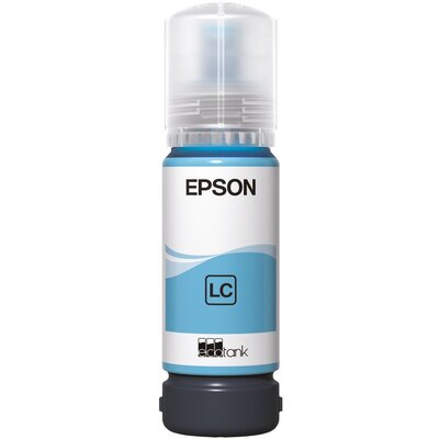 Tusz EPSON 108 EcoTank Light Cyan (jasnobłękitny) (C13T09C54A)