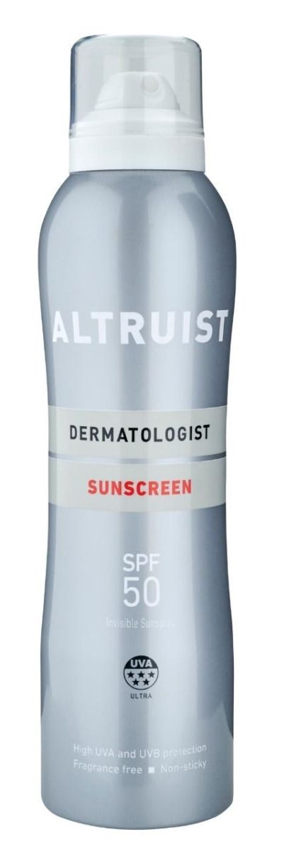 Altruist Invisible Sunspray SPF50 Niewidoczny Spray słoneczny 200 ml (nowy skład)