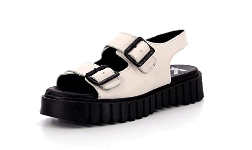 KICKERS Falk, Sandały damskie, Białe, 38 EU, biały, 38 EU