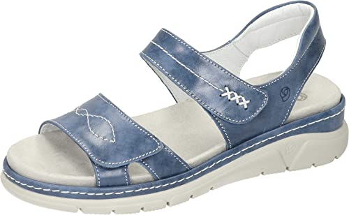 Suave Sandały damskie, niebieskie, rozmiar 40 EU, niebieski, 40 EU