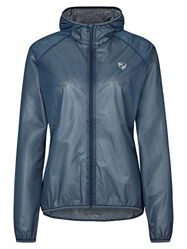 Ziener Damska kurtka przeciwdeszczowa Natina – rower górski | outdoorowa – wodoszczelna, oddychająca, super lekka (1 opakowanie)