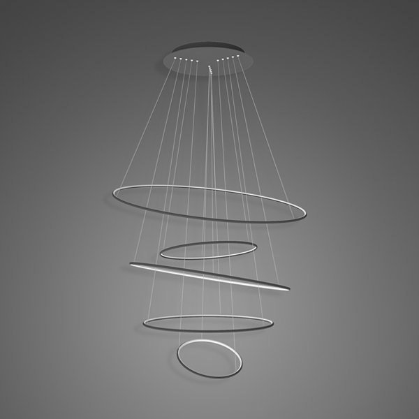 Altavola Design ADesign Lampa stołowa Ledowe Okręgi no. 1 out 3k black ! LA073/T_25_out_3k_black