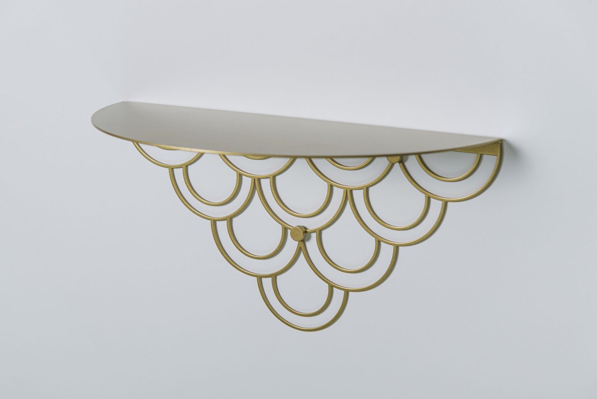 POLYHEDRA Półka Husk / PM Black F.202327