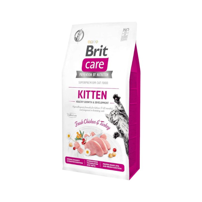 Brit Care Cat Grain-free Kitten Healthy Growth & Development 7kg
