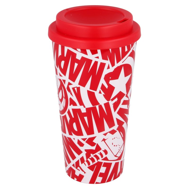 Duży KUBEK termiczny kawę herbatę 520ml Marvel