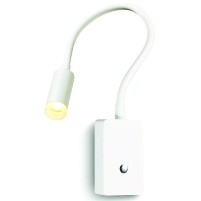 Lampa ścienna Sulta 6232A1302 Elkim LED 3W 6000K na wysięgniku biała