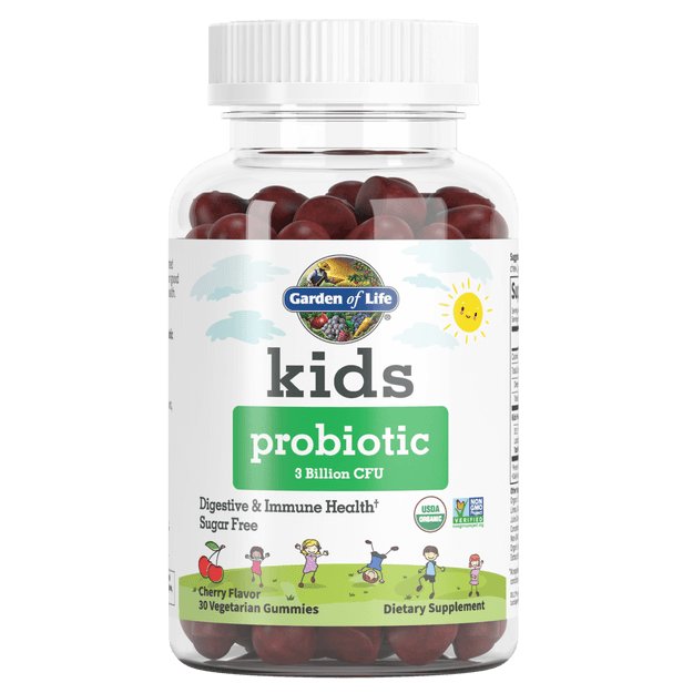 Garden of Life, Kids probiotic - 3 Billion CFU, 30 żelek