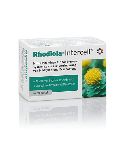 Mito Pharma Rhodiola-Intercell 60 kapsułek Różeniec Górski Magnez Witamina D Witaminy z grupy B