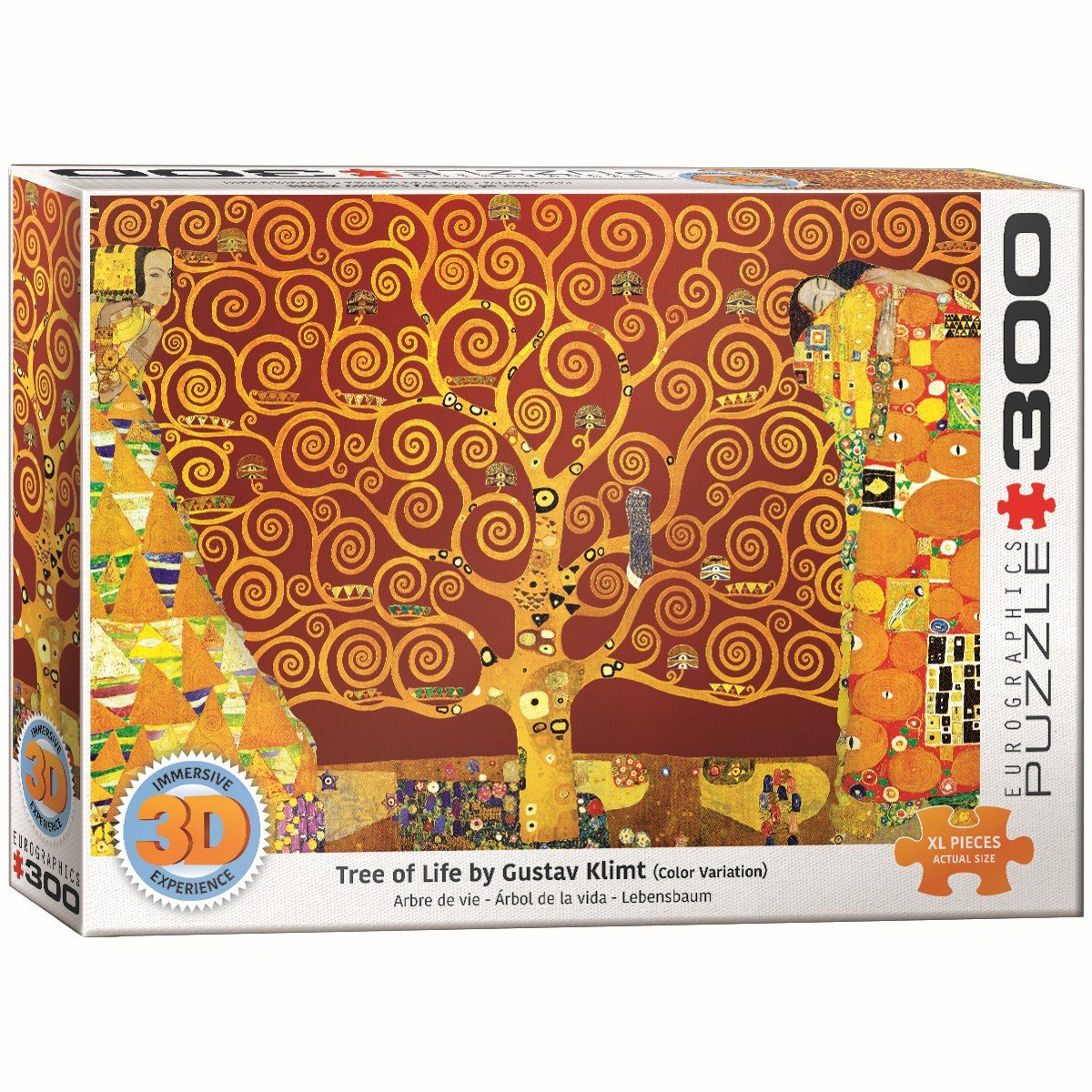 Puzzle 3D 300 el. Tree of Life by Klimt 6331-6059 Eurographics