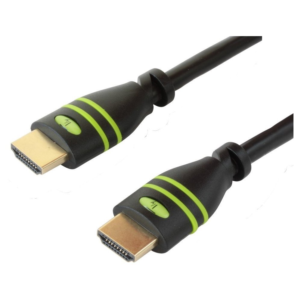 Zdjęcia - Kabel TECHLY   HDMI 1.4 High Speed Ethernet 4K30Hz Ekranowany 10m czarny 