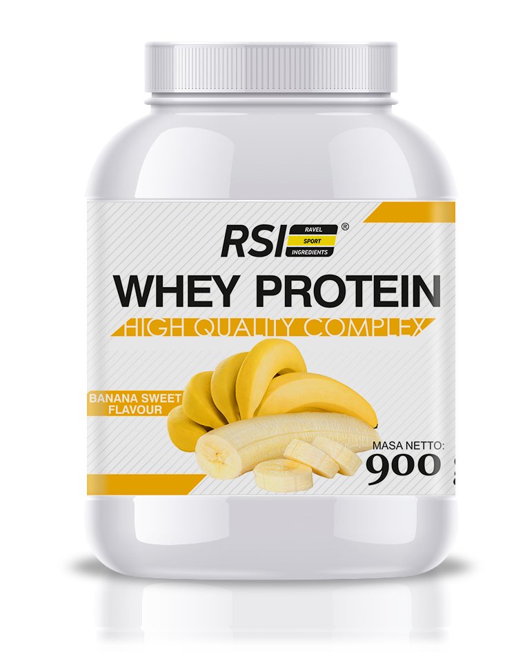 Białko Whey Protein High Quality Complex Bananowy 900 g
