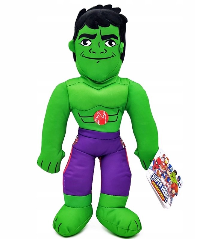 Maskotka Przytulanka Hulk 38cm z dźwiękiem Marvel