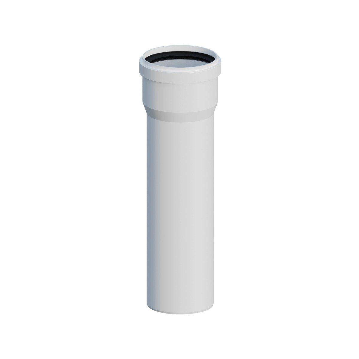 Onnline Rura kominowa prosta PP L2000mm DN80mm z uszczelką [EPDM]