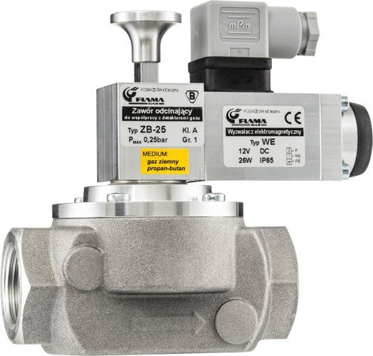 Zawór grzybkowy ZB-25 zawór grzybkowy, gwint 1