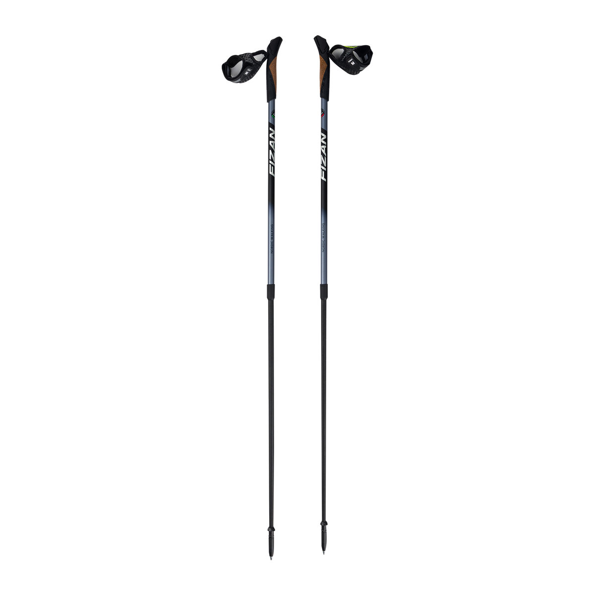 Fizan Kije Nordic Walking Speed Black Regulowane