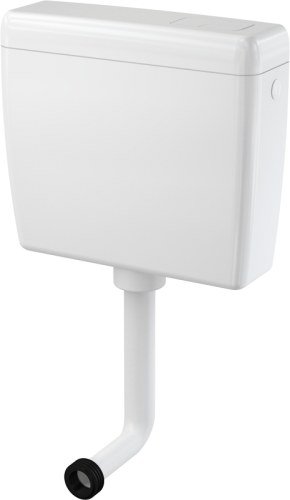 ALCA UNI DUAL zbiornik WC uniwersalny 3/6 L, zawór napełniający 3/8