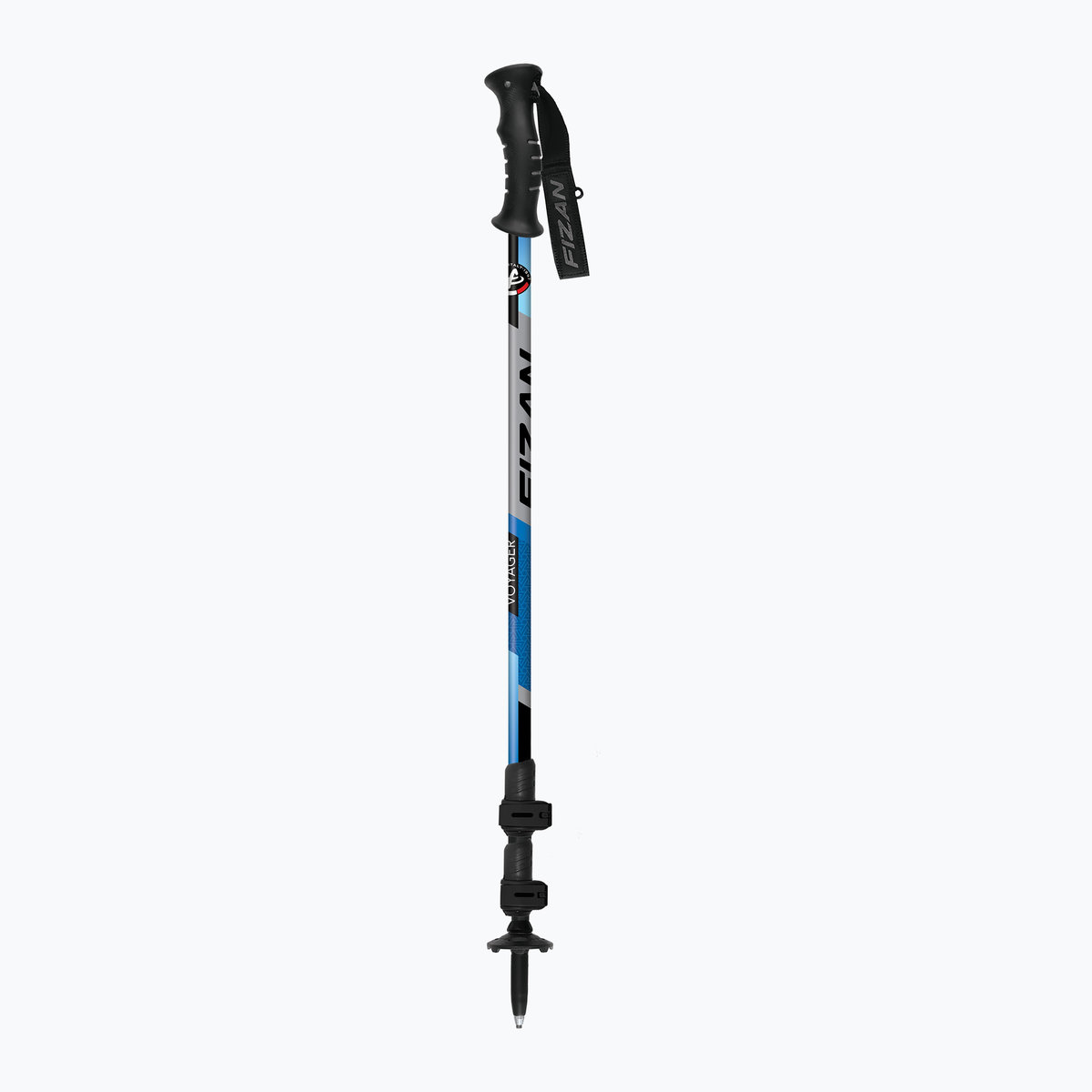 Kije trekkingowe Fizan Voyager niebieskie S22 7519 69-140 cm