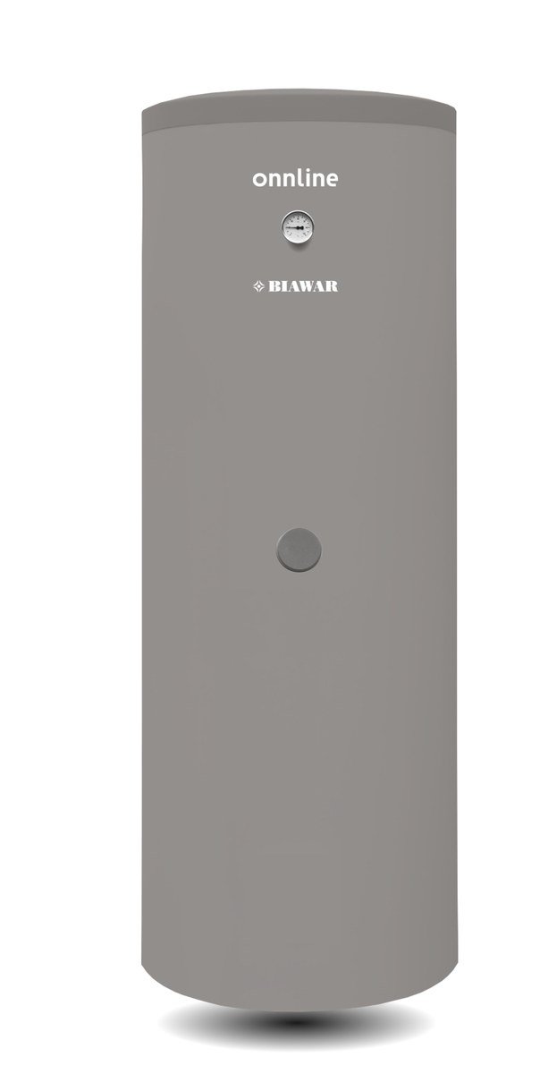 Onnline Wymiennik W-E220.82.ONN Mega Solar, z dwiema wężownicami (biwalentny), stojący, pojemność 220l