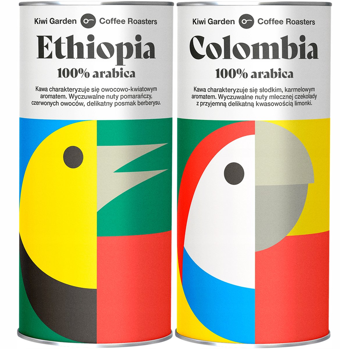 Kawa ETIOPIA + KOLUMBIA 100% Arabica specialty