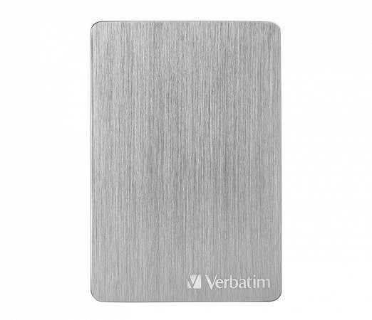 Фото - Жорсткий диск Verbatim Dysk zewnętrzny  2TB Store 'n' Go Alu Slim 2.5"  srebrny U (6,35cm)