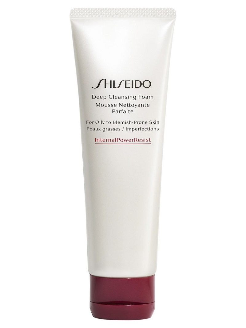 Shiseido Deep Cleansing Foam głęboko oczyszczająca pianka do cery tłustej i skłonnej do niedoskonałości 125ml