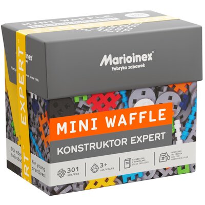 Mario-Inex Mini Waffle 301 elementów Konstruktor Expert