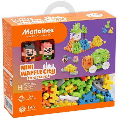 Mini Waffle City - Śmieciarka 148 el.