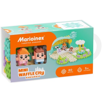Klocki Mini Waffle 80 elementów Kawiarnia