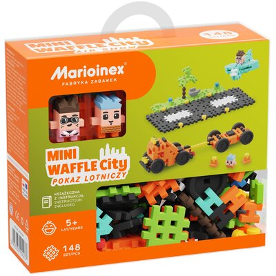 Klocki Mini Waffle 148 elementów Pokaz lotniczy Nowa