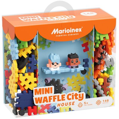Mario-Inex Klocki wafle mini dom 142el MAR4152