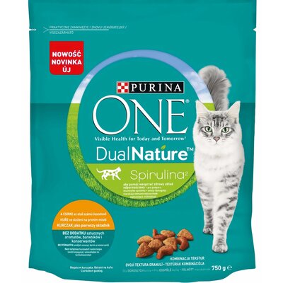 Karma dla kota PURINA ONE Dual Nature Kurczak 750 g